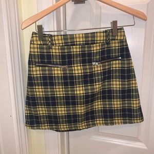 Seek The Label (LF)  plaid mini skirt